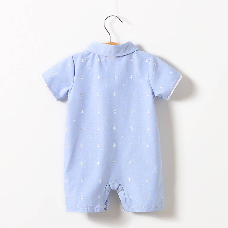 baby boy summer romper