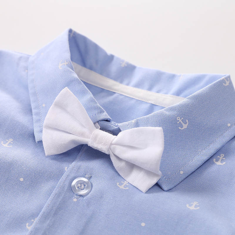 baby boy summer romper