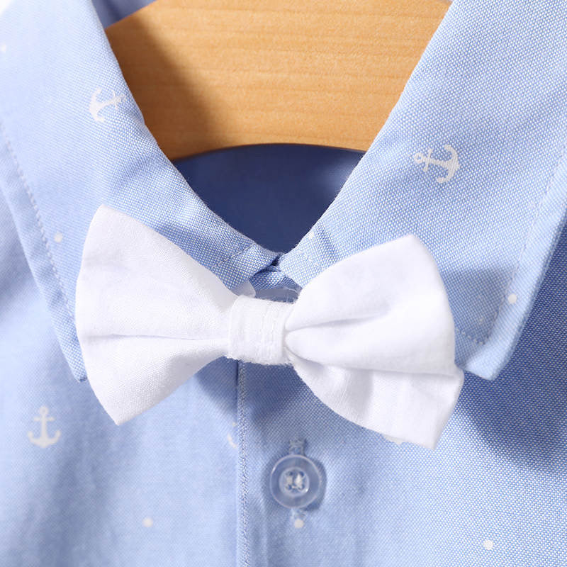 baby boy summer romper
