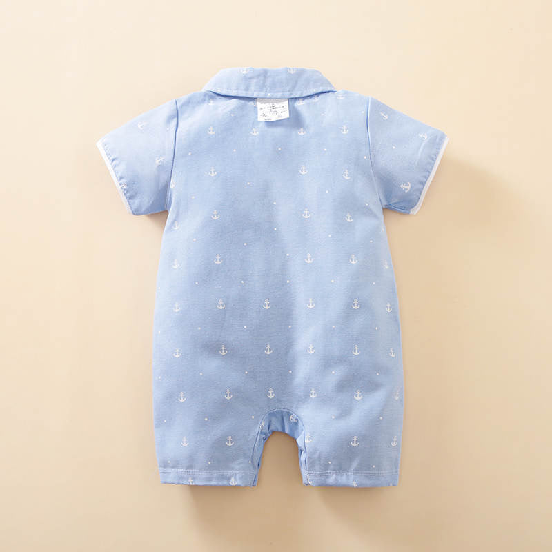 baby boy summer romper